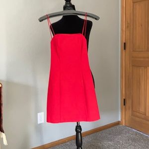 Red Mini Spandex Dress